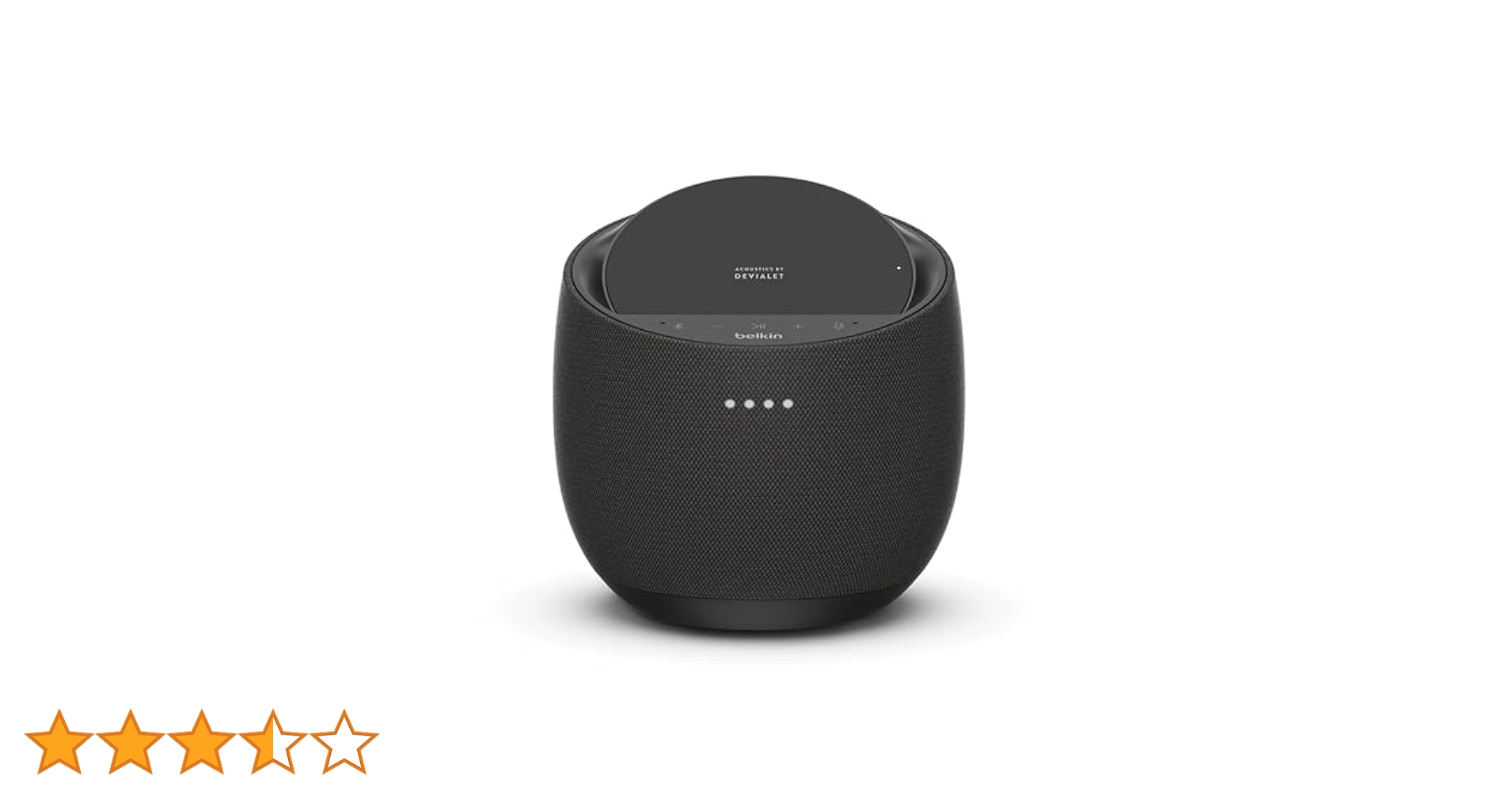 【美品】BELKIN スマートスピーカー SOUNDFORM ELITE SOUNDFORM ELITE Hi-Fi Smart Speaker + Wireless Charger